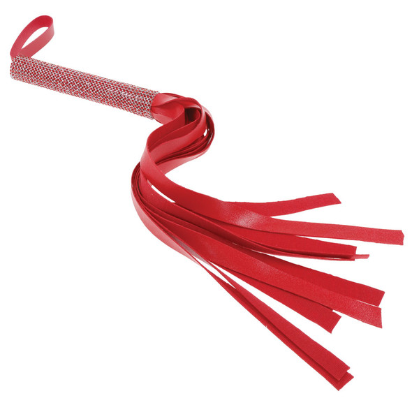 Amor Sparkle Flogger - Red Amor Sparkle Flogger - Red