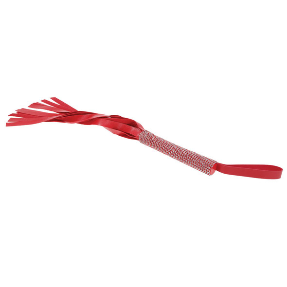 Amor Sparkle Flogger - Red Amor Sparkle Flogger - Red