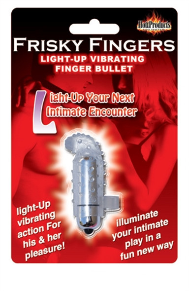 Light Up Frisky Finger - Clear Light Up Frisky Finger - Clear