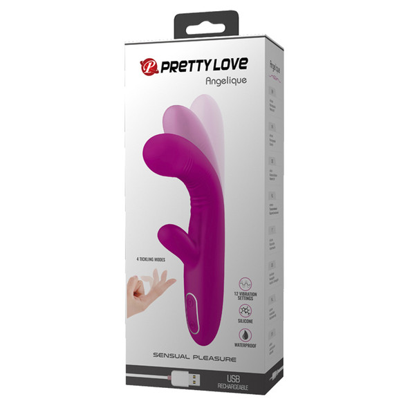 Pretty Love Angelique Come Hither - Fuchsia Pretty Love Angelique Come Hither - Fuchsia