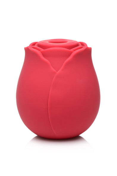 Inmi - Bloomgasm Wild Rose Silicone Suction Stimulator - Red Inmi - Bloomgasm Wild Rose Silicone Suction Stimulator - Red