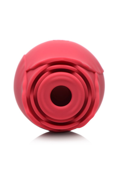 Inmi - Bloomgasm Wild Rose Silicone Suction Stimulator - Red Inmi - Bloomgasm Wild Rose Silicone Suction Stimulator - Red