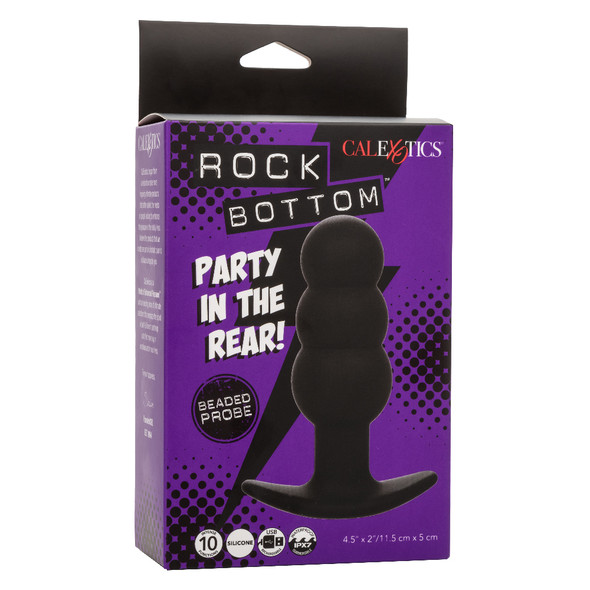 Rock Bottom Beaded Probe - Black Rock Bottom Beaded Probe - Black