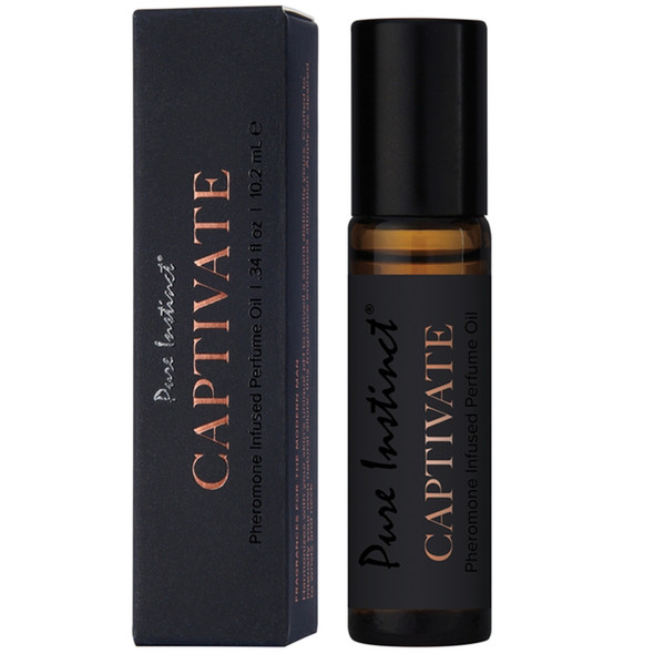 Pure Instinct Pheromone Perfume Oil Captivate 10ml 0.34oz Pure Instinct Pheromone Perfume Oil Captivate 10ml 0.34oz
