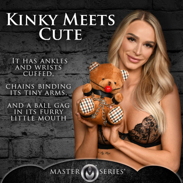 Gagged Teddy Bear Plush Gagged Teddy Bear Plush
