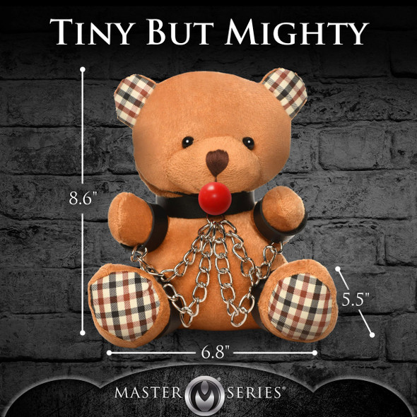 Gagged Teddy Bear Plush Gagged Teddy Bear Plush