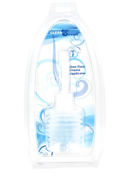 Disposable Enema Douche Applicator - Clear Disposable Enema Douche Applicator - Clear