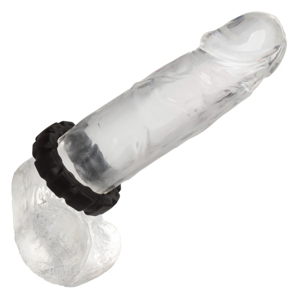 Alpha Liquid Silicone Prolong Tread Ring - Black Alpha Liquid Silicone Prolong Tread Ring - Black