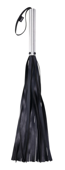 Edge Flogger - Black / Silver Edge Flogger - Black / Silver