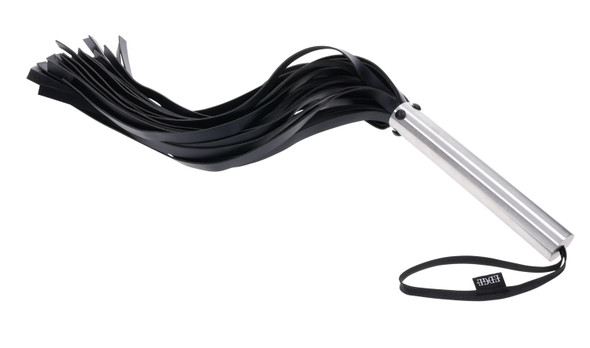 Edge Flogger - Black / Silver Edge Flogger - Black / Silver