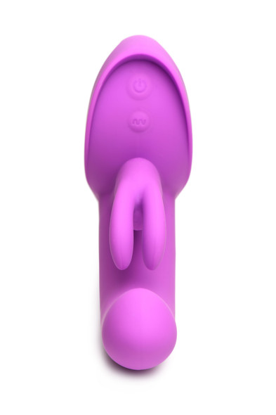 10x Come Hither Rocket Silicone Vibrator - Purple 10x Come Hither Rocket Silicone Vibrator - Purple
