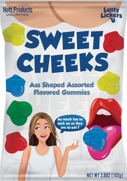 Sweet Cheeks Gummies - Ass Shaped Gummies - Assorted Flavors Sweet Cheeks Gummies - Ass Shaped Gummies - Assorted Flavors