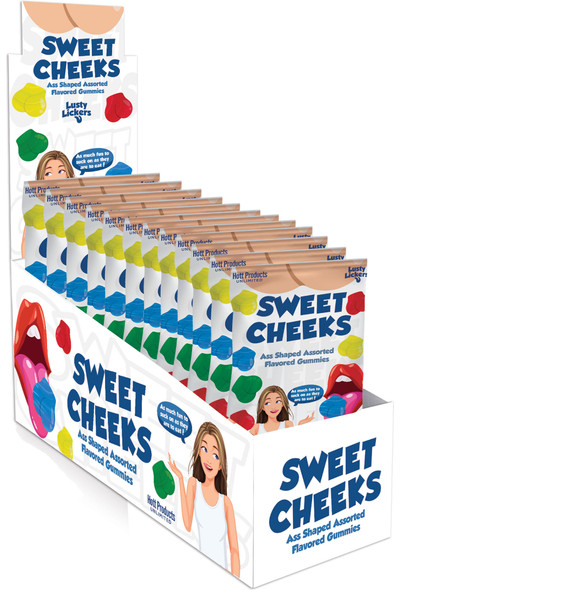 Sweet Cheeks Gummies - Ass Shaped Gummies - Assorted Flavors Sweet Cheeks Gummies - Ass Shaped Gummies - Assorted Flavors