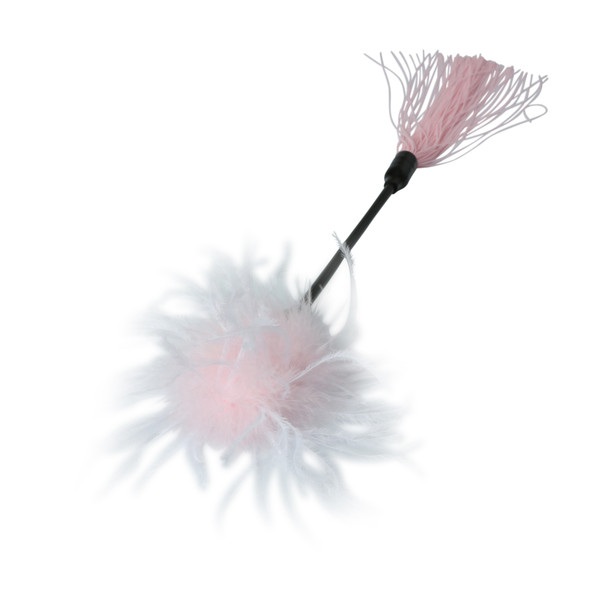 Sex and Mischief Whip and Tickle - Pink and White Sex and Mischief Whip and Tickle - Pink and White