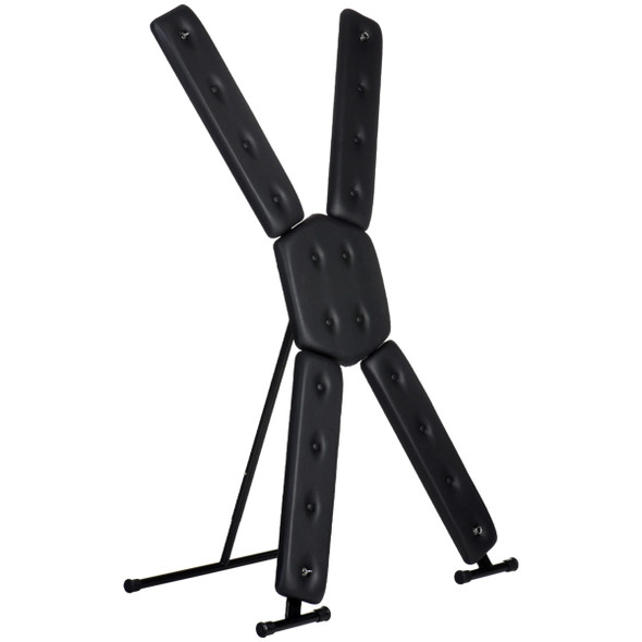 St. Andrew's Cross - Deluxe - Black St. Andrew's Cross - Deluxe - Black