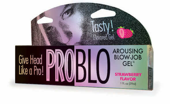 Problo Arousing Blow-Job Gel - Strawberry - 1.5 Fl. Oz. Problo Arousing Blow-Job Gel - Strawberry - 1.5 Fl. Oz.