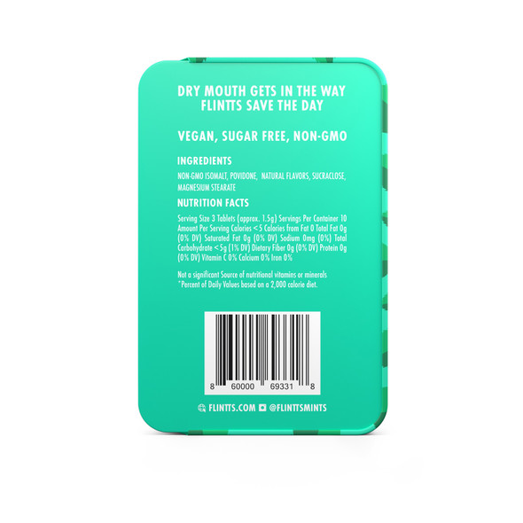 Flintts Mouth Watering Mints Mint - F-Strength 200 Flintts Mouth Watering Mints Mint - F-Strength 200