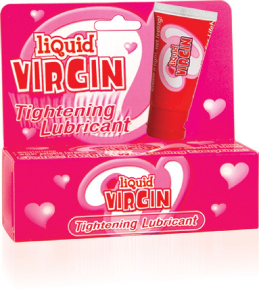 Liquid Virgin 1 Oz Bottle Hang Tab Box - Strawberry Scented Liquid Virgin 1 Oz Bottle Hang Tab Box - Strawberry Scented