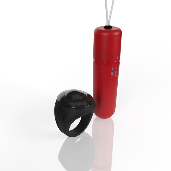Screaming O 4t - Vibrating Panty Set With Remote Control Ring - Red Screaming O 4t - Vibrating Panty Set With Remote Control Ring - Red