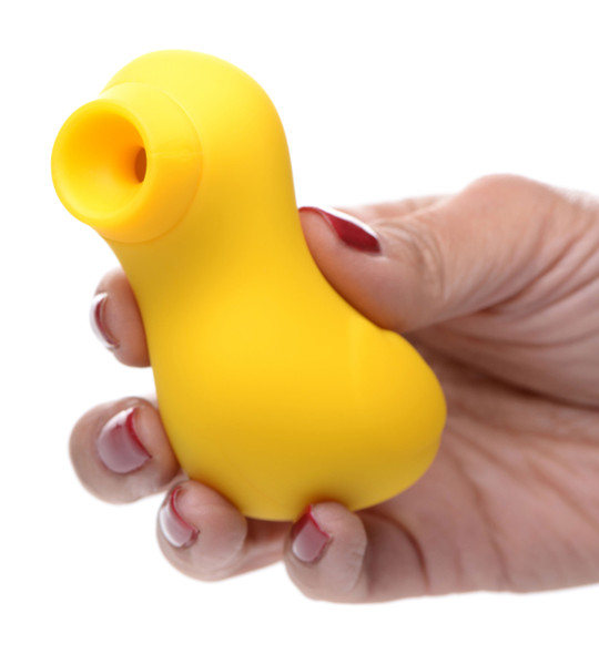 Sucky Ducky Silicone Clitoral Stimulator - Yellow Sucky Ducky Silicone Clitoral Stimulator - Yellow