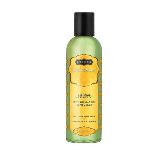 Naturals Massage Oil - Coconut Pineapple - 2 Fl Oz (59 ml) Naturals Massage Oil - Coconut Pineapple - 2 Fl Oz (59 ml)