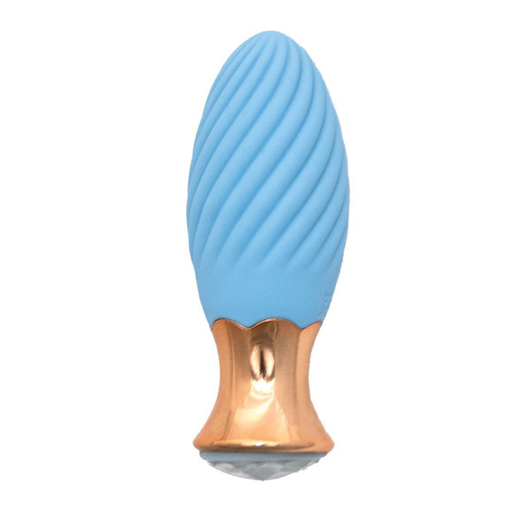 Goddess Diamond Tulip Massager - Blue Goddess Diamond Tulip Massager - Blue