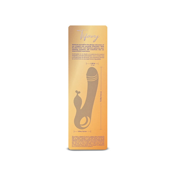 Double Tifany Vibrator - Purple Double Tifany Vibrator - Purple
