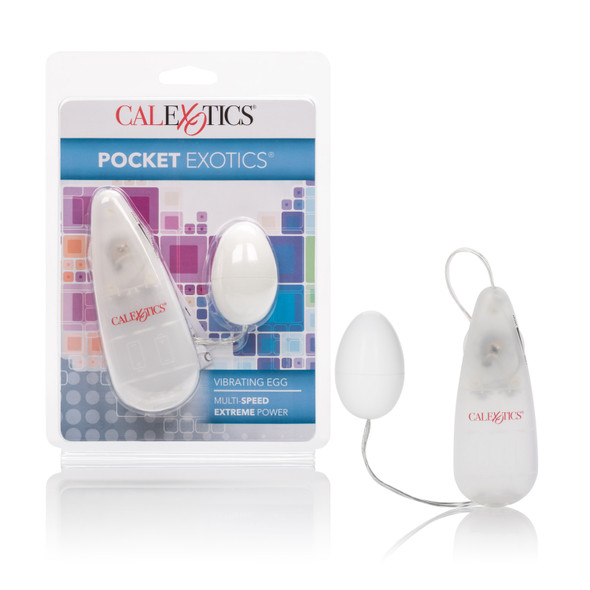 Pocket Exotics Vibrating Ivory Egg Pocket Exotics Vibrating Ivory Egg