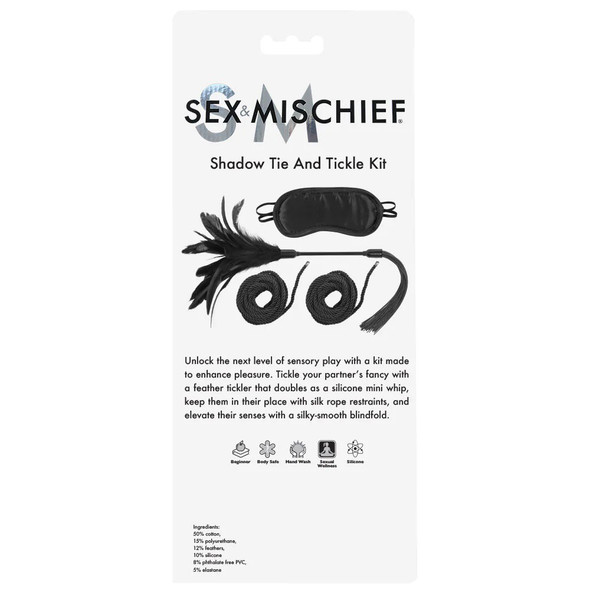 Shadow Tie and Tickle Kit - Black Shadow Tie and Tickle Kit - Black