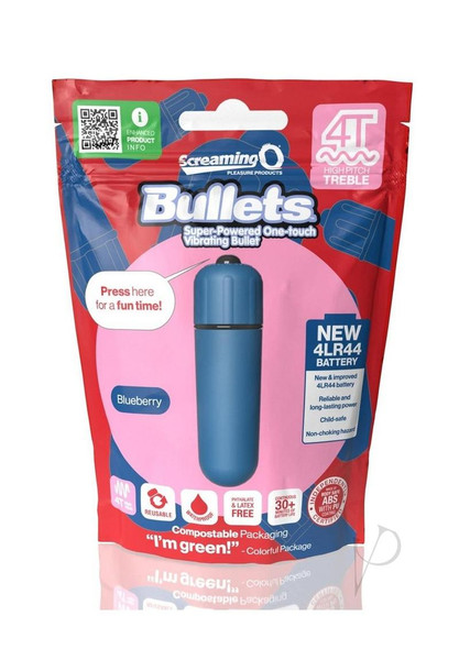 Screaming O 4t Bullet Blueberry Screaming O 4t Bullet Blueberry