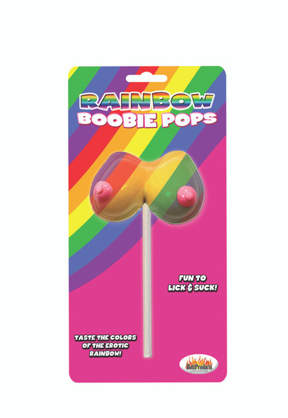 Rainbow Boobie Pops - 1.48 Oz. Rainbow Boobie Pops - 1.48 Oz.