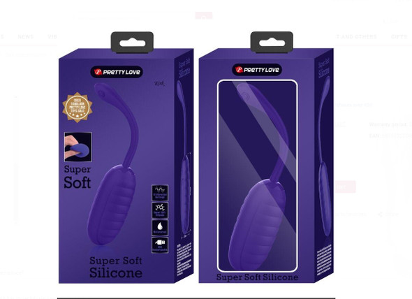 Kirk Rechargeable Vibrating Egg - Purple Kirk Rechargeable Vibrating Egg - Purple