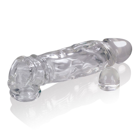 Butch Veiny Cocksheath - Clear Butch Veiny Cocksheath - Clear