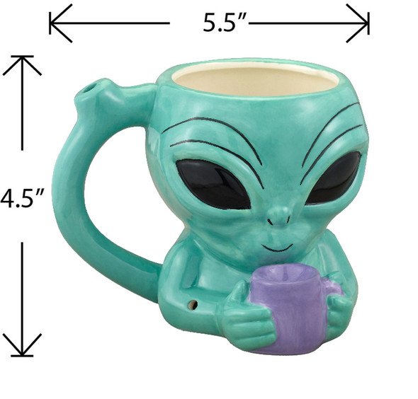 Alien Pipe Mug Alien Pipe Mug