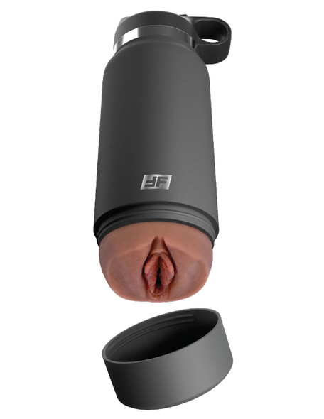 Fuck Flask - Secret Delight - Grey Bottle - Brown Fuck Flask - Secret Delight - Grey Bottle - Brown
