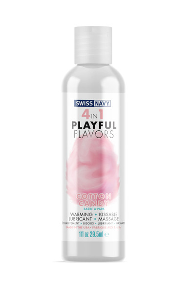 Swiss Navy 4-in-1 Playful Flavors - Cotton Candy 1 Oz Swiss Navy 4-in-1 Playful Flavors - Cotton Candy 1 Oz