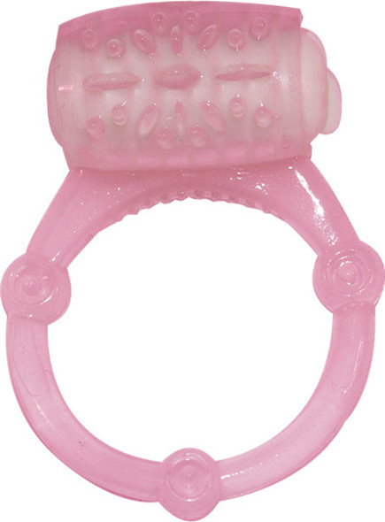 Humm Dinger Vibrating Penis Ring Clitoral Stimulator - Magenta Humm Dinger Vibrating Penis Ring Clitoral Stimulator - Magenta