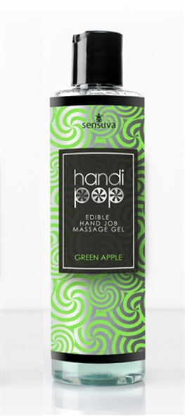 Handi Pop Handjob Massage Gel - Green Apple - 4.2 Oz. Handi Pop Handjob Massage Gel - Green Apple - 4.2 Oz.