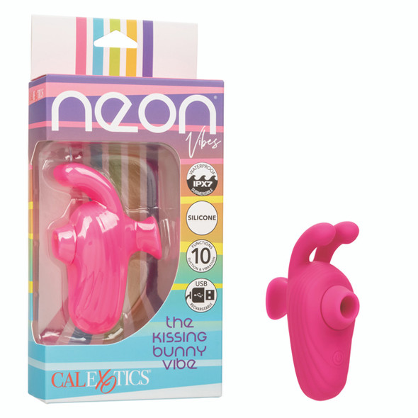 Neon Vibes the Kissing Bunny Vibe - Pink Neon Vibes the Kissing Bunny Vibe - Pink
