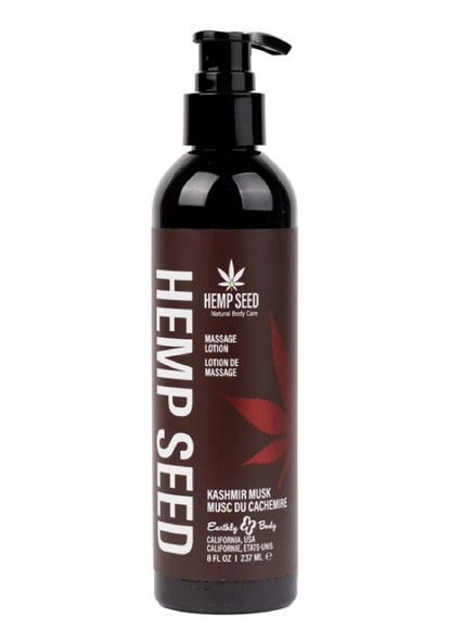 Hemp Seed Massage Lotion - Kashmir Musk 8 Oz Hemp Seed Massage Lotion - Kashmir Musk 8 Oz