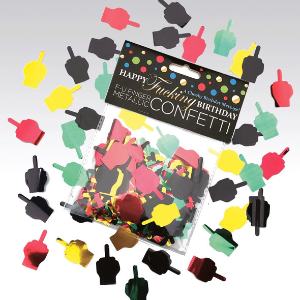 Happy Fucking Birthday Confetti Happy Fucking Birthday Confetti