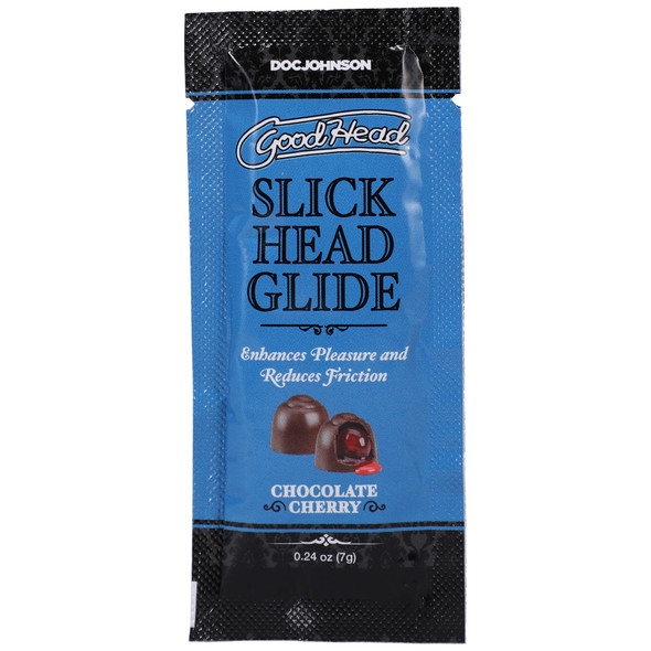 Goodhead - Slick Head Glide - Chocolate Cherry - 0.24 Oz Goodhead - Slick Head Glide - Chocolate Cherry - 0.24 Oz