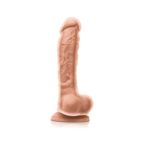 Colours - Dual Density - 8 Inch Dildo - White Colours - Dual Density - 8 Inch Dildo - White