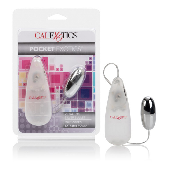 Pocket Exotics Vibrating Silver Bullet Pocket Exotics Vibrating Silver Bullet