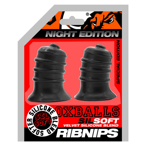 Ribnibs Curved Springy-Ribbed Nipsuckers - Black Ribnibs Curved Springy-Ribbed Nipsuckers - Black