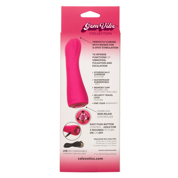 Gem Vibe Collection Curve - Pink Gem Vibe Collection Curve - Pink