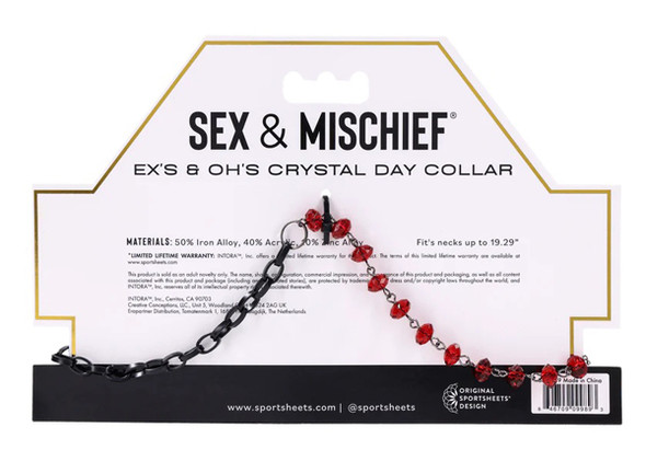 eX's and Oh's Crystal Day Collar eX's and Oh's Crystal Day Collar