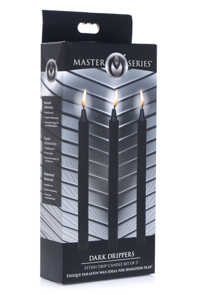 Fetish Drip Candles 3pk - Black Fetish Drip Candles 3pk - Black