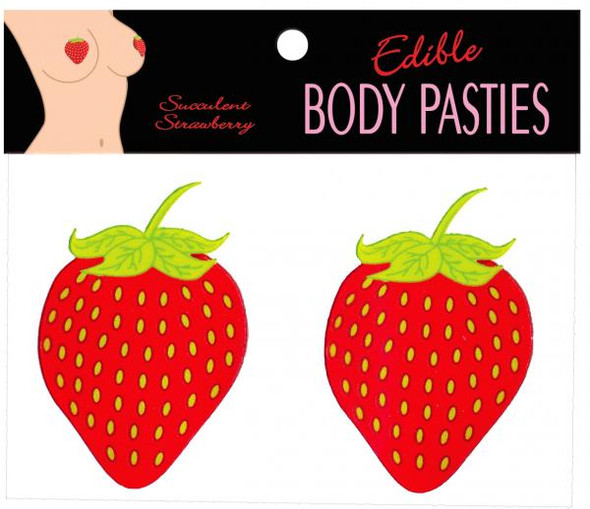 Edible Pasties - Strawberry Strawberry Edible Pasties - Strawberry Strawberry