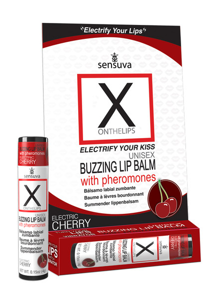 X on the Lips With Pheromones Cherry X on the Lips With Pheromones Cherry